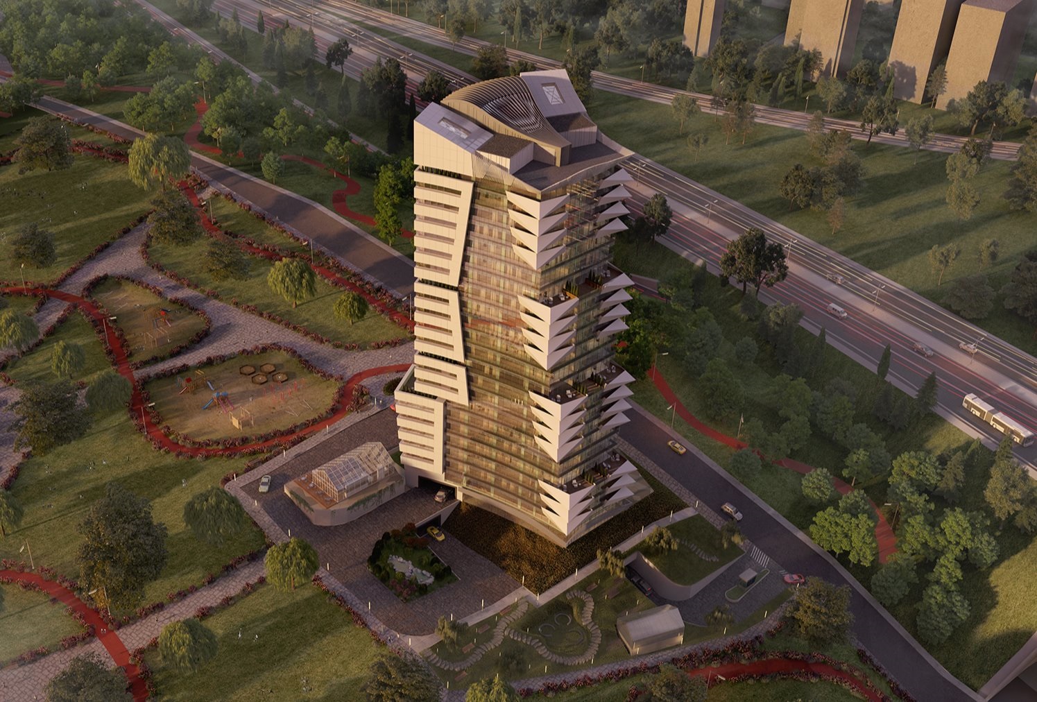 Alize Kapadokya projesi İstanbul Finans Merkezi'nde yükseliyor