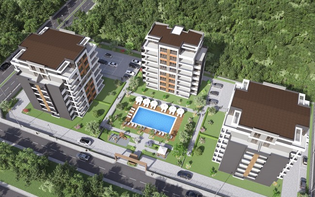 Batı Vadi Evleri vadi manzaralı yaşam sunuyor