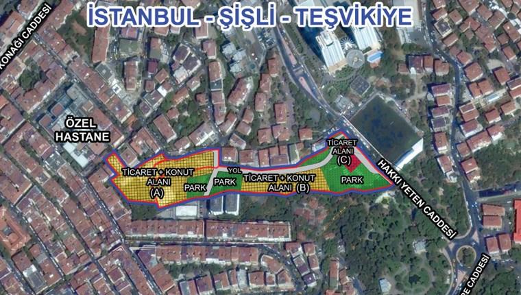 Emlak Konut Şişli arsası ihaleye çıkacak