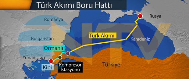Türk Akımı projesinin yatırımı 7 milyar Dolara yükseltildi