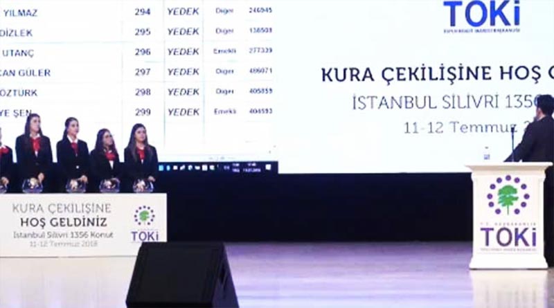 TOKİ Silivri’deki 2+1 konutların sahipleri belli oldu