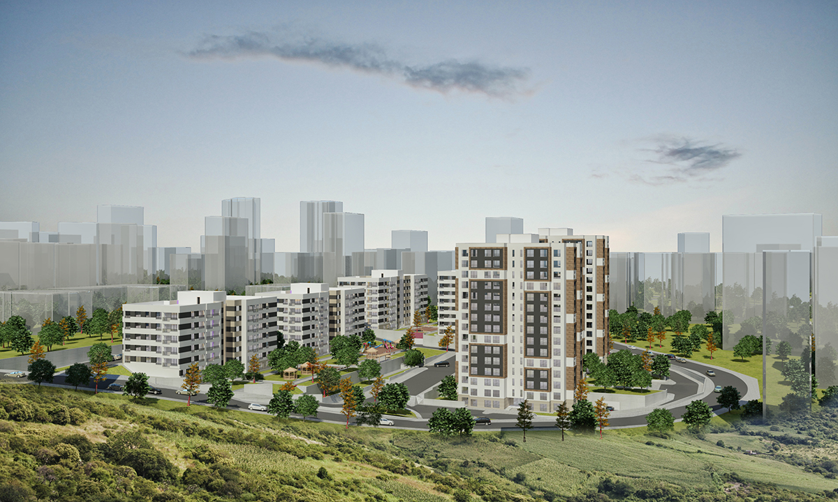 TOKİ'den Kayaşehir'e 862 yeni konut daha