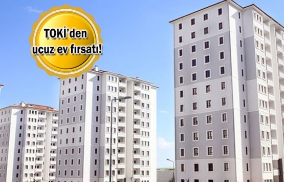 12 Bin 500 TL peşinatla ev fırsatları TOKİ’den