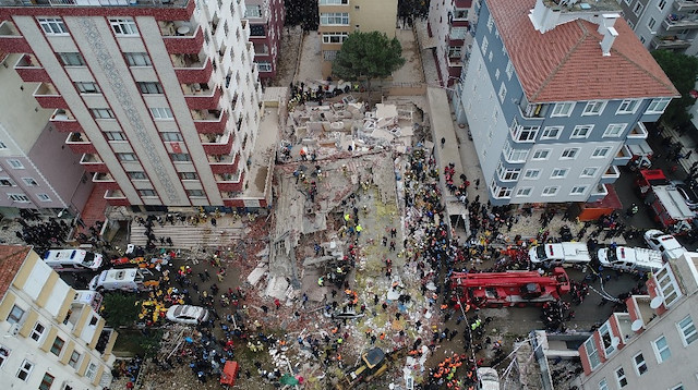 Kartal'da çöken binayla ilgili yürütülen soruşturma tamamlandı