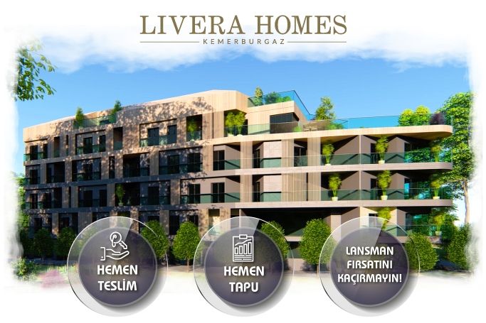 Livera Homes 2. etapta konut satışları başladı