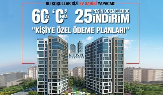 Maltepe Nouvel’de Kaçırılmayacak Fırsat