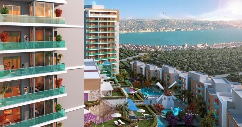Park Yaşam Santorini projesinde çalışmalar sürüyor