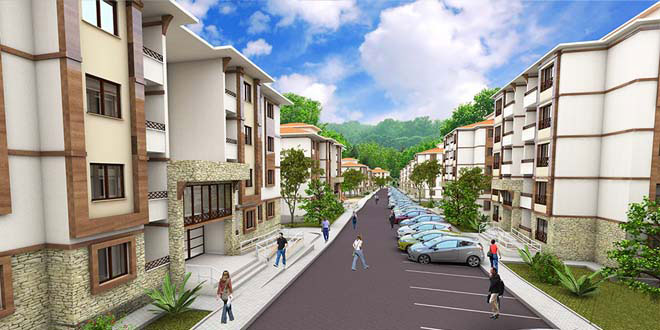 Sosyal konut projelerine başvurular 550 bini geçti
