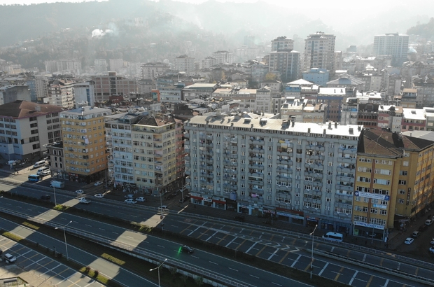 Rize Maliye Blokları bölgesinde dönüşüm başlıyor