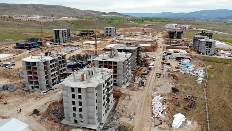 Malatya'daki deprem konutları yıl sonuna kadar bitirilecek