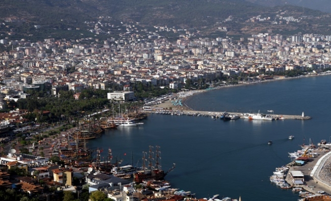 Alanya'da nüfusun yüzde 10'nu yabancılar oluşturuyor