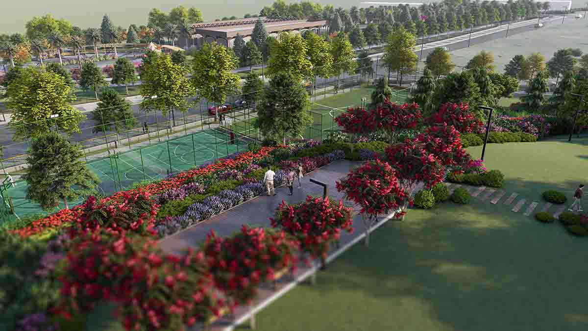 Antalya Serik'te millet bahçesi hayata geçiriliyor
