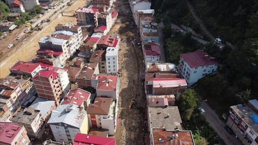 Doğankent'te yıkımlar başlıyor