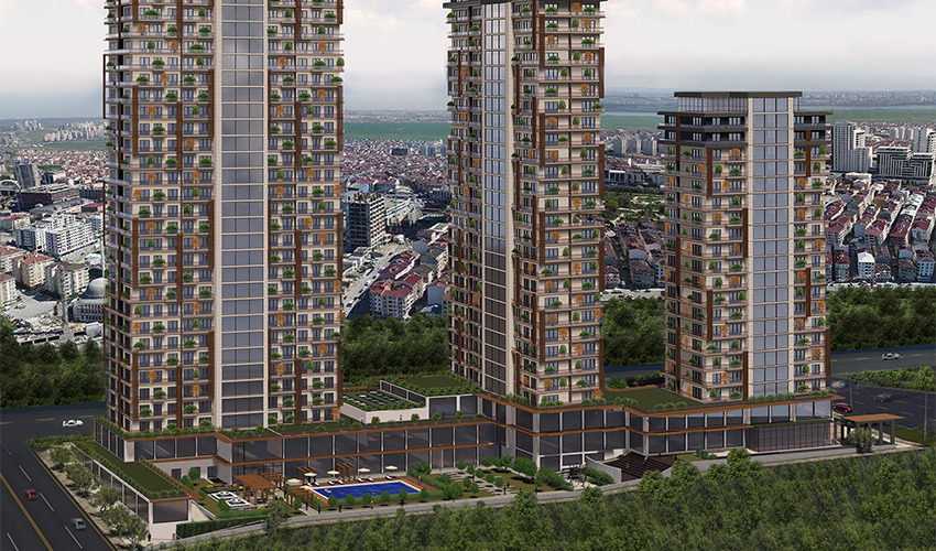 Trio Garden İstanbul projesi Esenyurt'ta yükseliyor