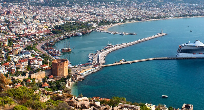 Alanya'da yabancılara ait konut sayısı 30 bini geçti