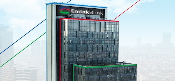 Emlak Bank'ın aktif büyüklüğü 24.3 milyar TL oldu