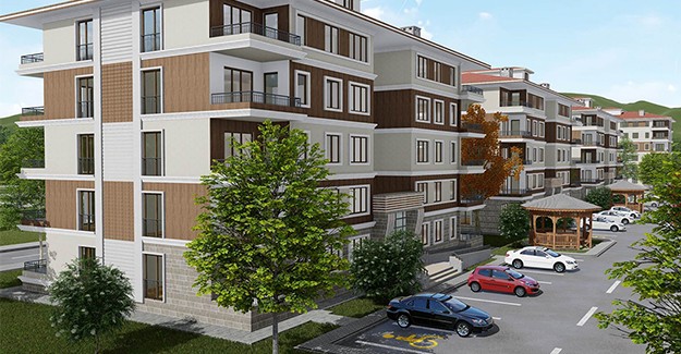 Mersin Mut'ta 128 adet sosyal konut satışa sunuldu