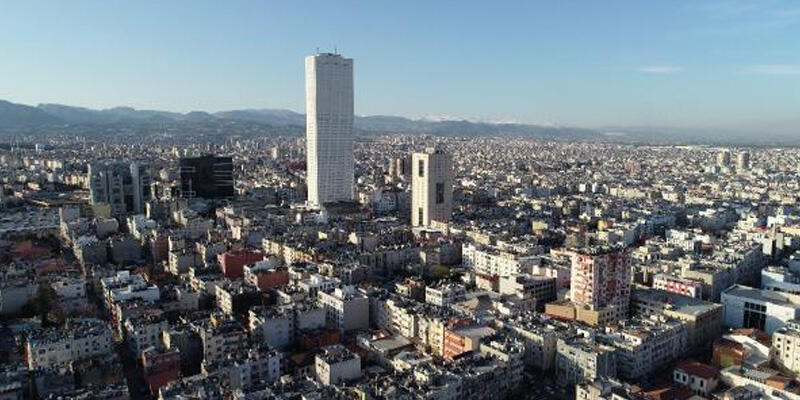 Mersin'de yılın ilk çeyreğinde 7 bin 750 konut satıldı