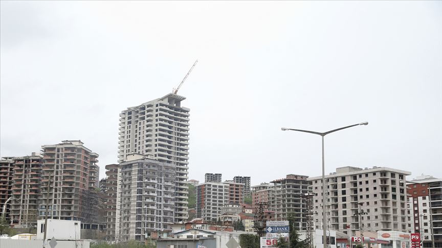 Yapı ruhsatı verilen bina sayısı ilk çeyrekte arttı