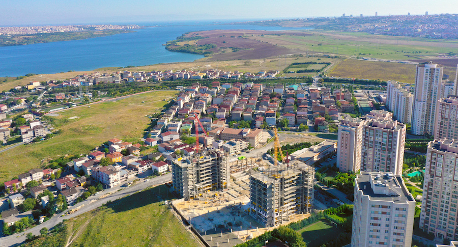 BİZİM EVLER 9 VE BİZİM EVLER 10’DA  İNŞAATLAR İLERLİYOR 