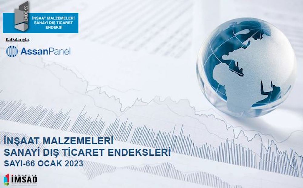 İnşaat malzemeleri ihracatı ocakta 2,24 milyar dolar oldu