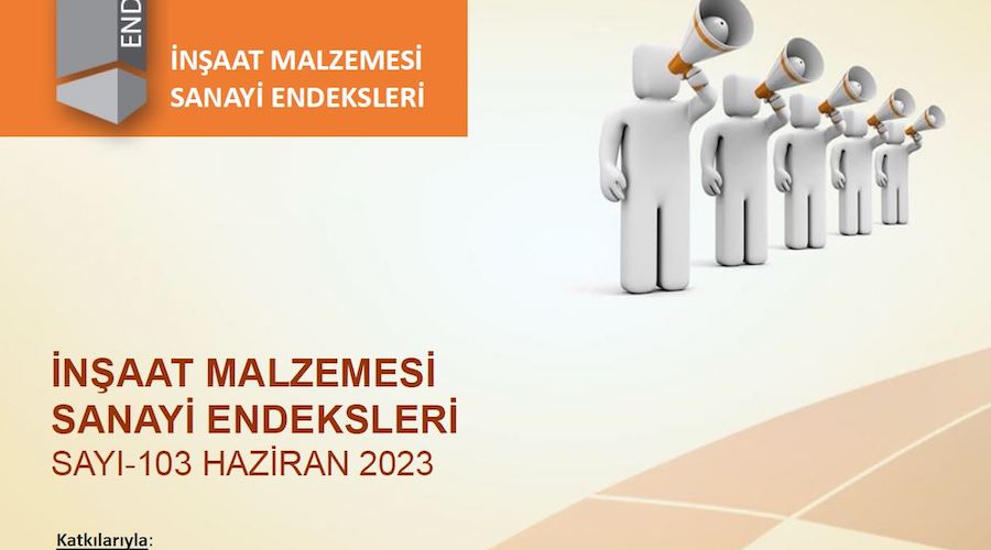 İnşaat malzemesi sanayi endeksi haziranda 71,10 puan oldu