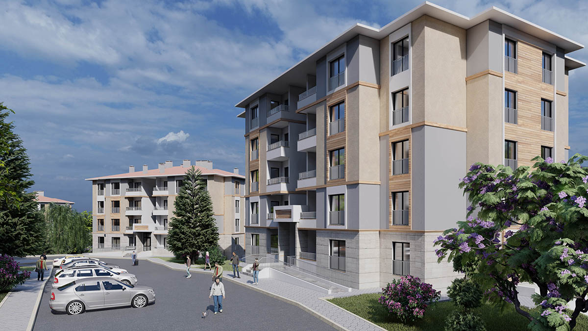 TOKİ Konya Selçuklu projesinde 430 konut satışa çıktı