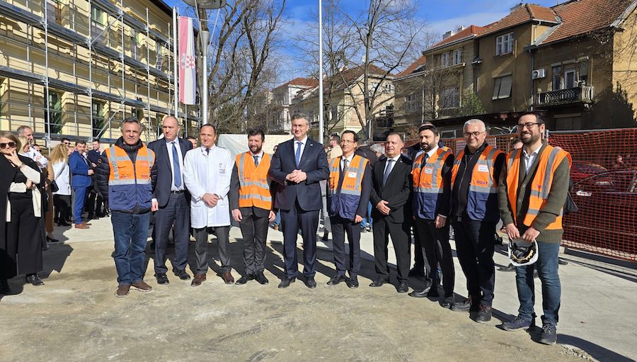 Akfen İnşaat Zagreb Projesinde Hırvatistan Başbakanı Plenkovic'i Ağırladı
