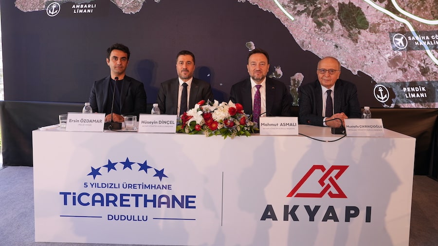 AKYAPI EN BÜYÜK‘TİCARETHANE ’PROJESİNİ DUDULLU’DA HAYATA GEÇİRİYOR