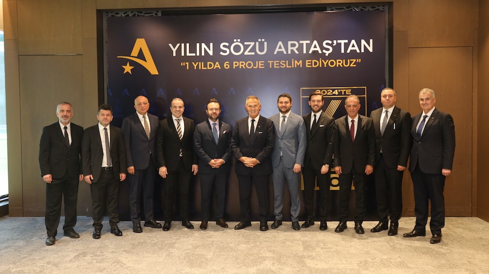 ARTAŞ İNŞAAT BİR SÖZÜNÜ DAHA TUTUYOR, 2024’TE 6 PROJESİNİ TESLİM EDİYOR