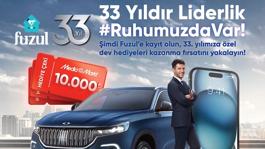 Fuzul’den 33. Yıla Özel Dev Kampanya #RuhumuzdaVar