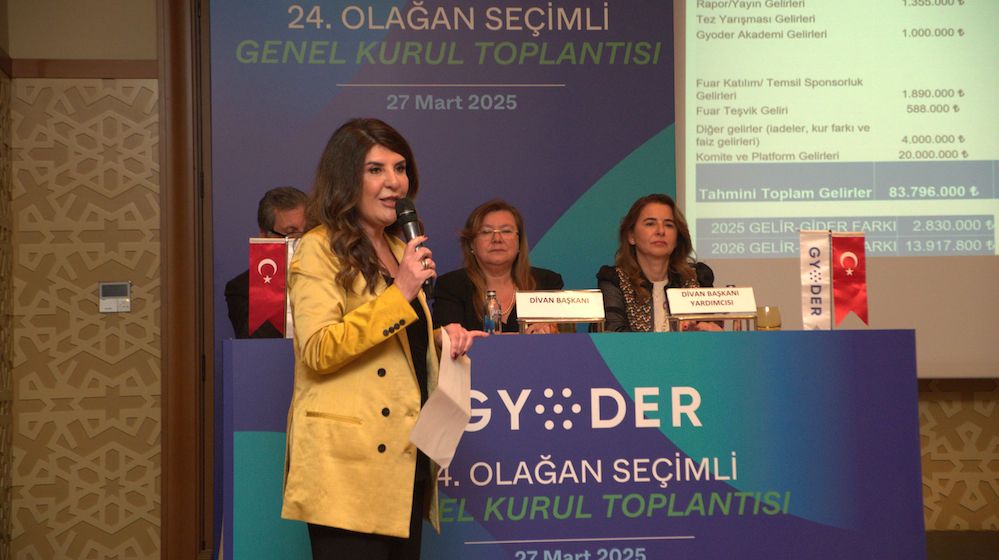 GYODER Başkanlığına yeniden Neşecan Çekici seçildi