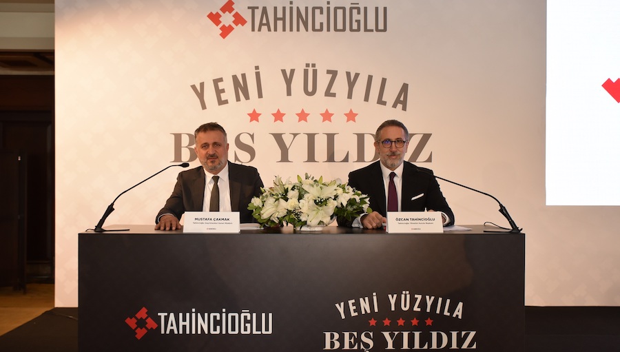Tahincioğlu’ndan “Yeni Yüzyıla 5 yeni Yıldız”