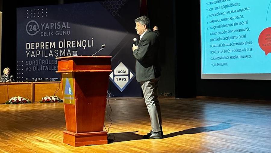 Üç yılda bir milyon modüler çelik konut üretmek mümkün