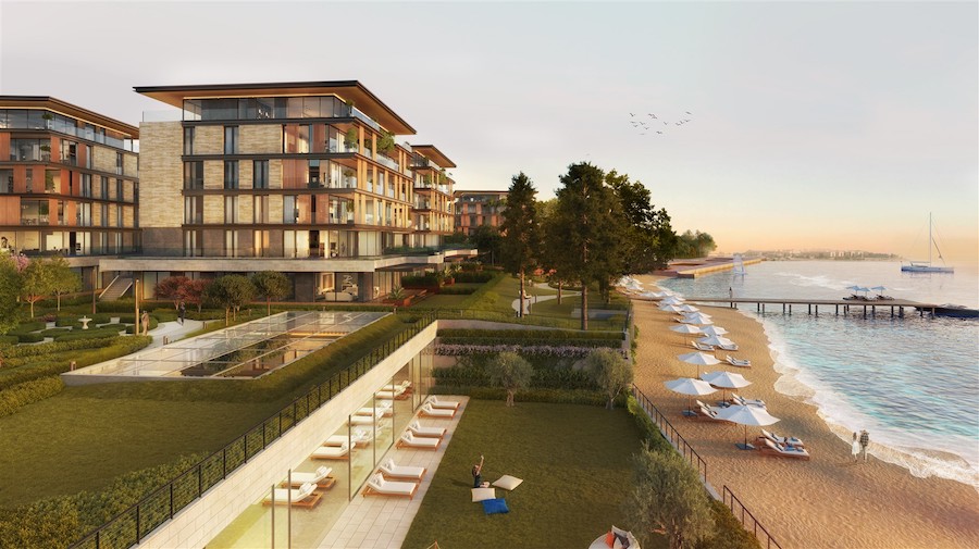 Vesen Yalıları'nda Bahçen Deniz