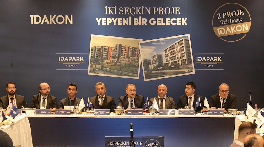 İdakon Yapı, İdapark Paşaköy Ve İdapark Yıldız Projelerini Lanse Etti