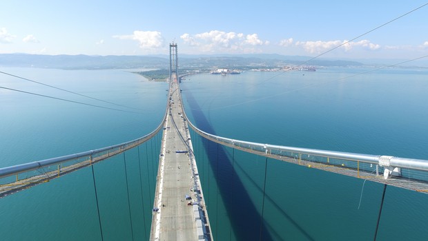 İzmit Körfez Geçiş Köprüsü’nde Sona Doğru