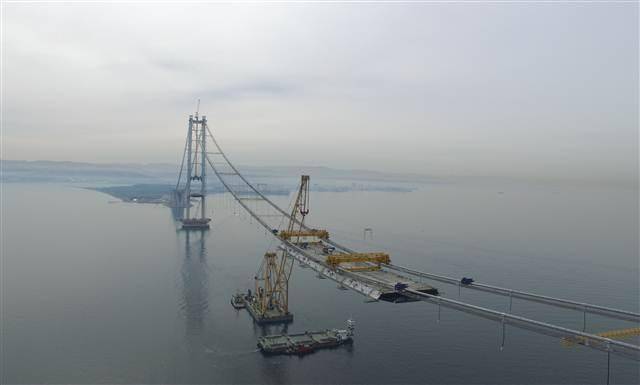 Körfez Geçiş Köprüsü’nden Son Görüntüler