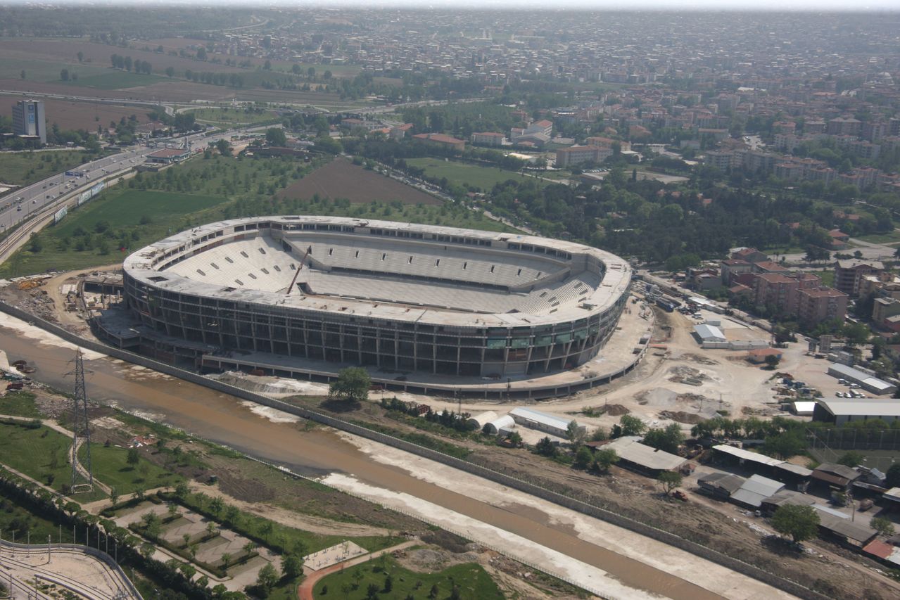 Timsah Arena İnşaatı’nda Son Durum