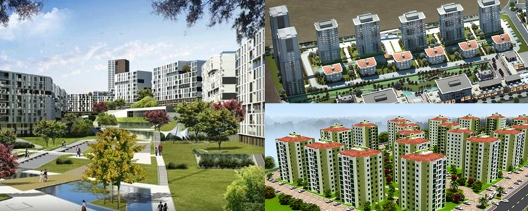 Bakanlık Emlak Konut'un 3 Projesini Satışa Çıkarıyor