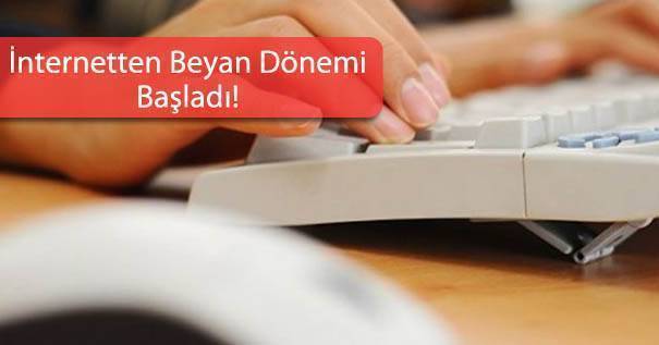 İnternetten Beyanname Nasıl Verilir?