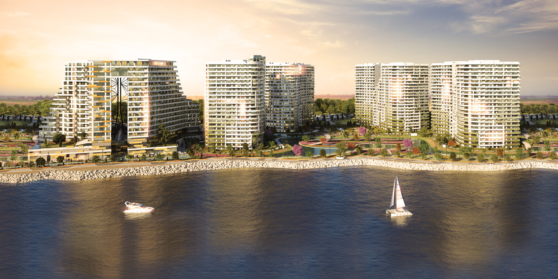 Sea Pearl Ataköy Sahilde Yükseliyor