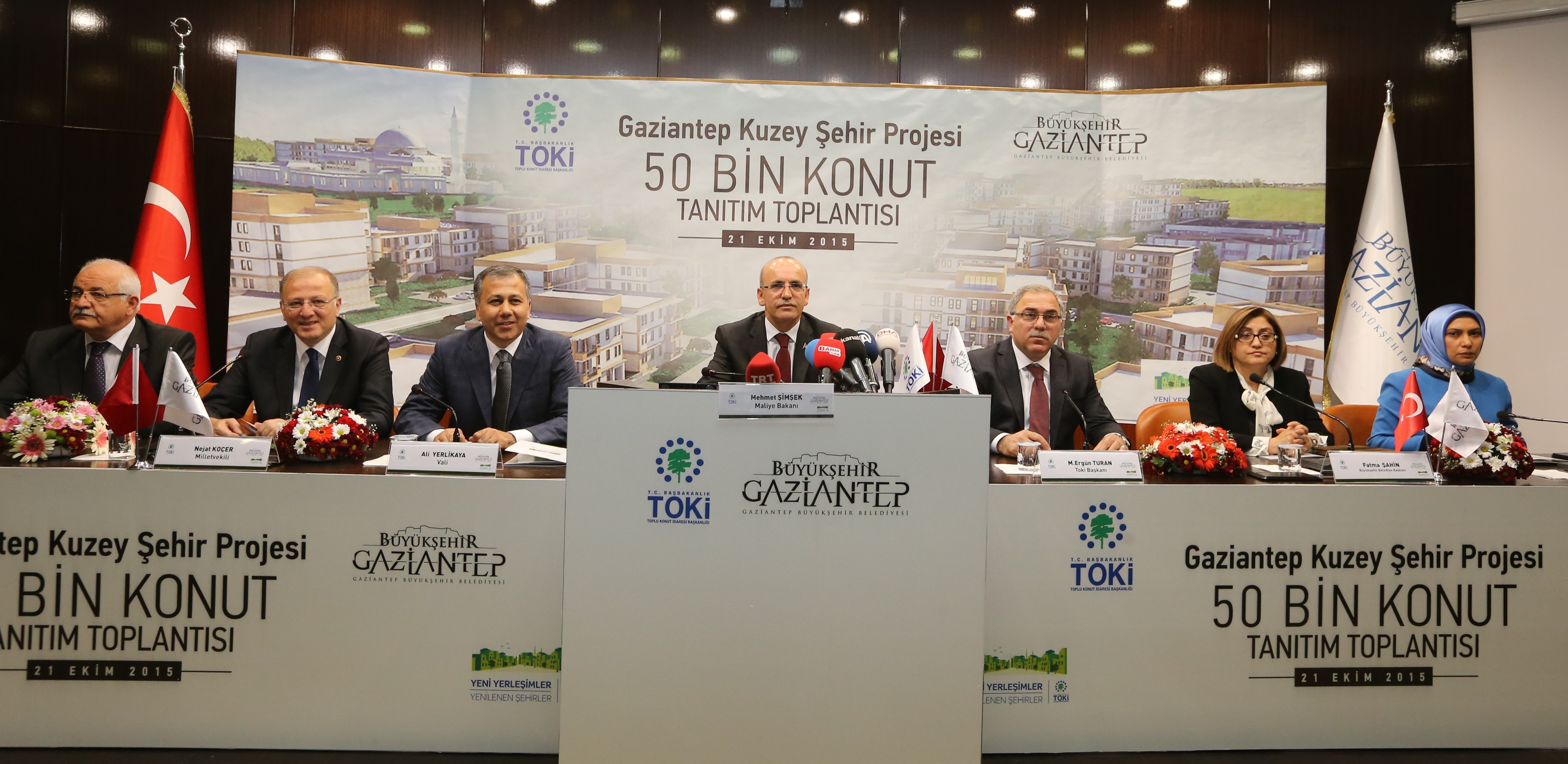 Gaziantep’te 50 Bin Konutluk Proje Tanıtıldı