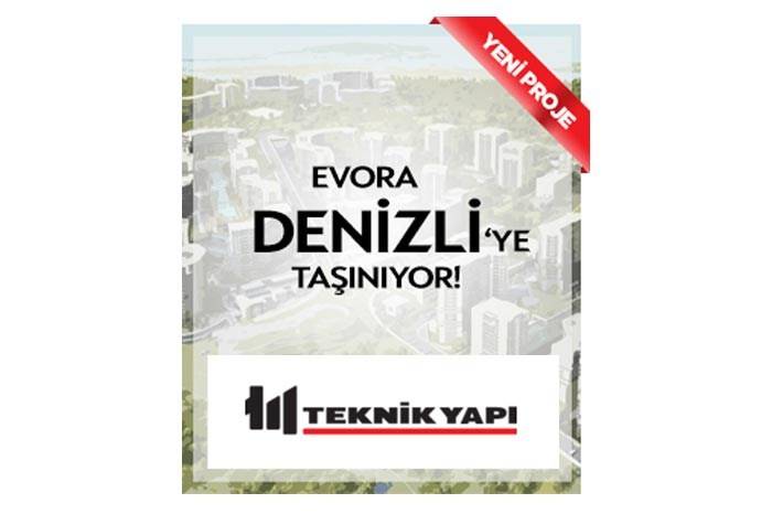 Teknik Yapı Evora Denizli Projesi Ruhsat Aldı