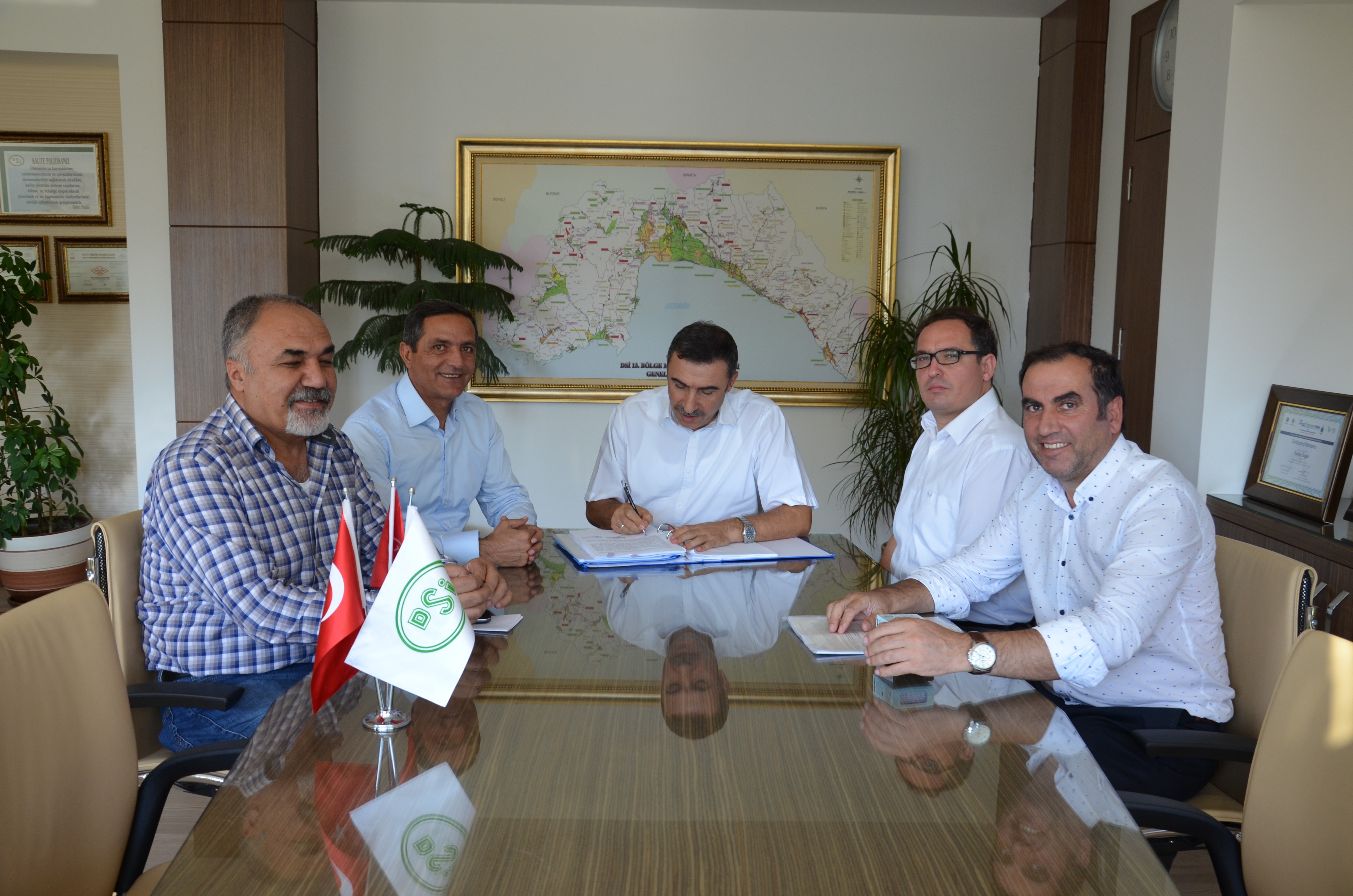 Antalya Demre Köşkler Deresi Islahı İçin Sözleşme İmzalandı!