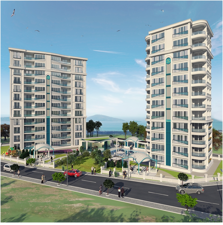 Kaf Nun Residence Kartal’da Metrekaresi 3 bin 500 TL!