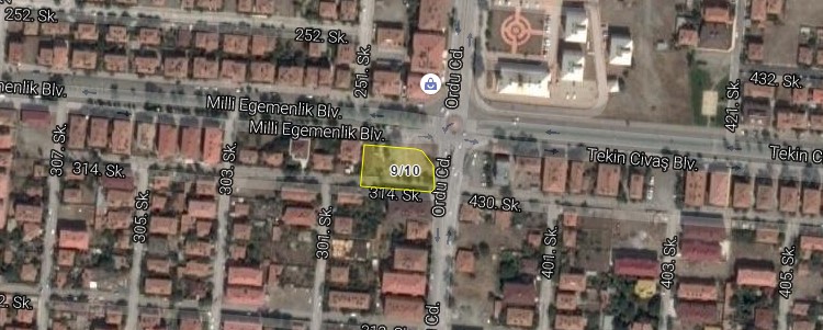 Erzincan Belediyesi'nden Satılık Arsa