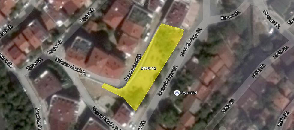 Ataşehir Belediyesi’nden 3 Milyon 894 Bin TL'ye Satılık Arsa