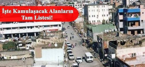 Şırnak Silopi ‘de Bu 6 Mahalle İçin  Acele Kamulaştırma Kararı Çıktı