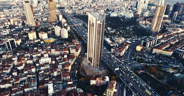 Nurol Tower Projesinde Hemen Teslim Ofisler